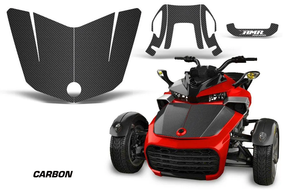 Can Am F3-S Spyder Hood Custom Graphic Kit - All Years