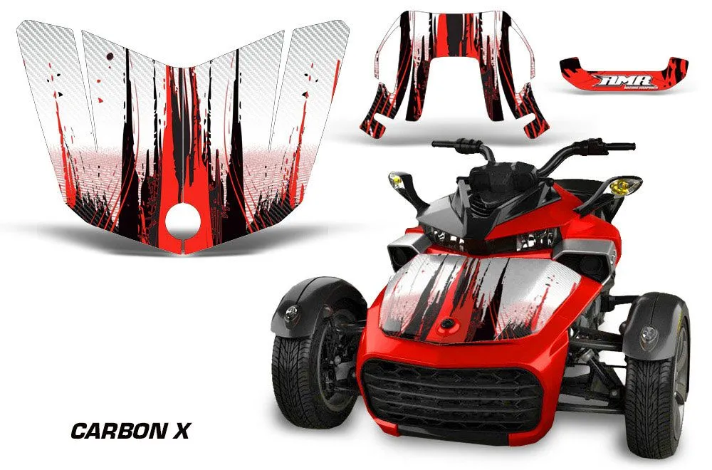 Can Am F3-S Spyder Hood Custom Graphic Kit - All Years