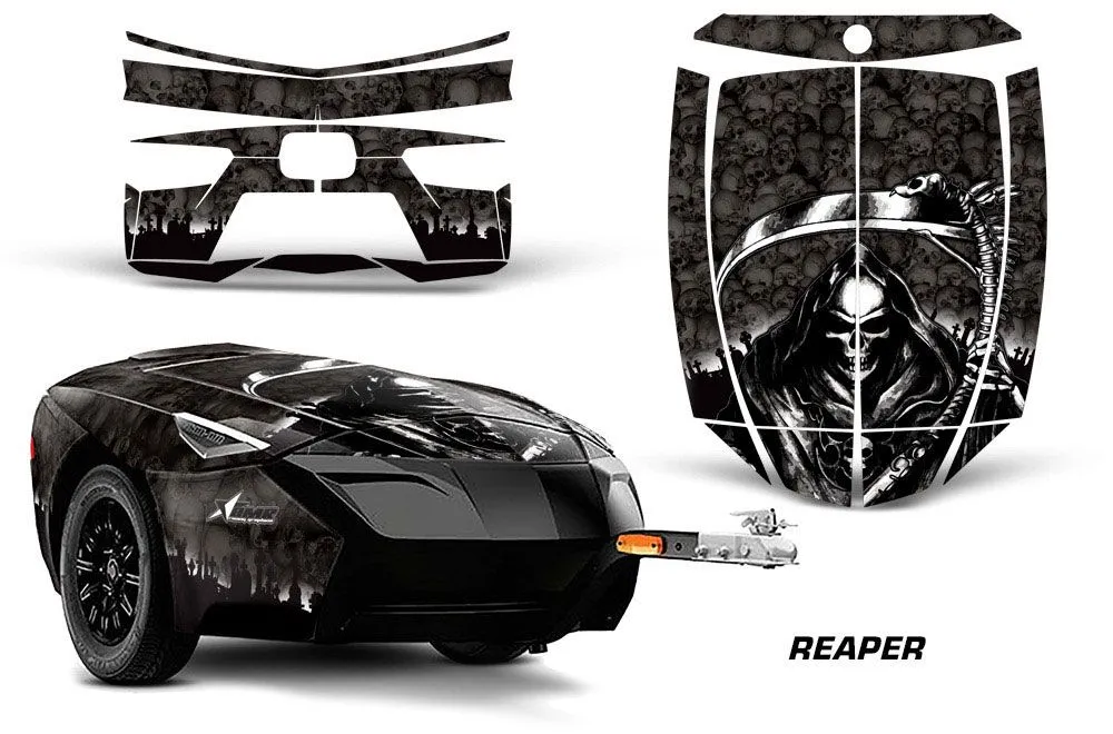 Can Am Spyder Freedom Trailer Custom Graphic Kit - All Years