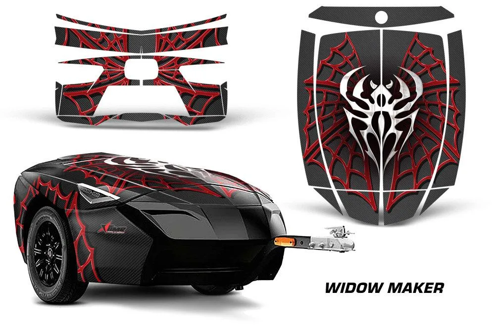 Can Am Spyder Freedom Trailer Custom Graphic Kit - All Years