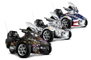 Can Am BRP (RTS) Spyder Custom Graphic Kit - 2010-2013