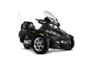 Can Am BRP (RTS) Spyder Graphic Kit - 2010-2013 Widow Maker Black