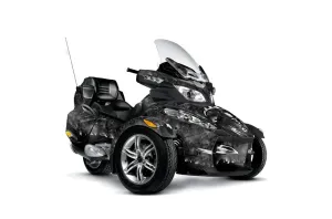 Can Am BRP (RTS) Spyder w/ Trim Kit Graphic Kit - 2010-2013 Reaper Black