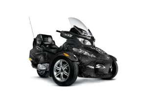 Can Am BRP (RTS) Spyder w/ Trim Kit Graphic Kit - 2010-2013 Widow Maker Black