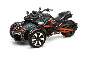 Can Am F3-S Spyder Graphic Kit - All Years WW2