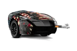Can Am Spyder Freedom Trailer Graphic Kit - All Years WW2
