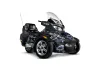 Can Am BRP (RTS) Spyder Graphic Kit - 2010-2013 Silver Star Silver Haze Blue