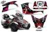 Can Am BRP (RTS) Spyder Graphic Kit - 2014-2016 Frenzy Red