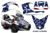 Can Am BRP (RTS) Spyder Graphic Kit - 2014-2016 Stars n Stripes