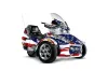 Can Am BRP (RTS) Spyder w/ Trim Kit Graphic Kit - 2010-2013 Stars n Stripes