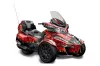 Can Am BRP (RTS) Spyder w/ Trim Kit Graphic Kit - 2014-2019 Reaper Red