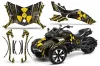 Can Am F3-S Spyder Graphic Kit - All Years Meltdown Yellow
