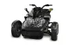 Can Am F3-S Spyder Hood Graphic Kit - All Years Widow Maker White