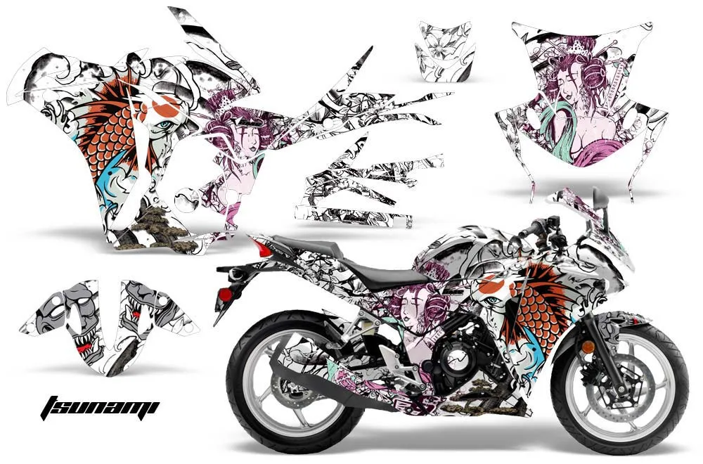 Honda CBR 250R Custom Graphic Kit - 2010-2013