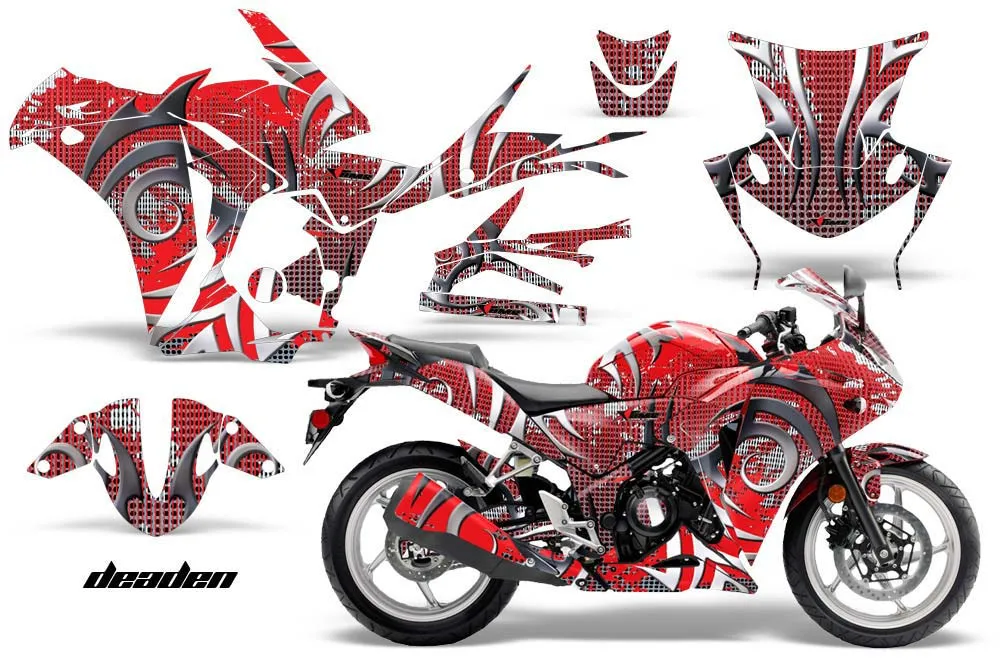 Honda CBR 250R Graphic Kit - 2010-2013 Deaden Red