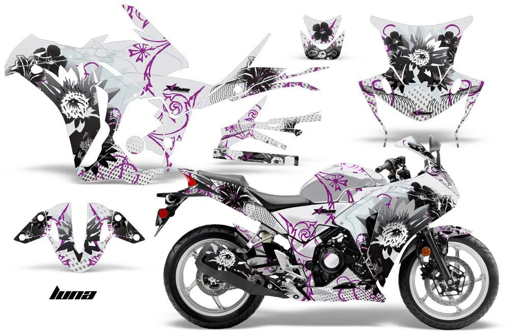 Honda CBR 250R Graphic Kit - 2010-2013 Luna Purple