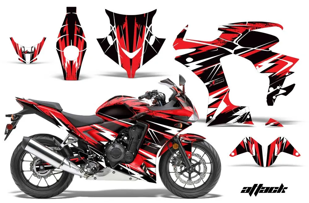 Honda CBR 500R Custom Graphic Kit - 2013-2014
