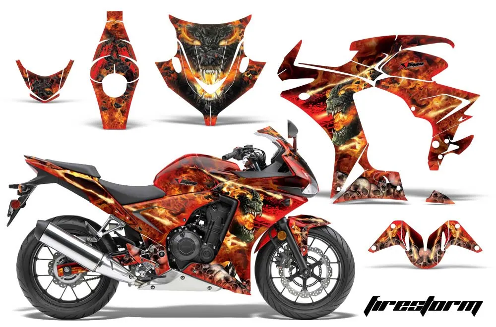 Honda CBR 500R Custom Graphic Kit - 2013-2014