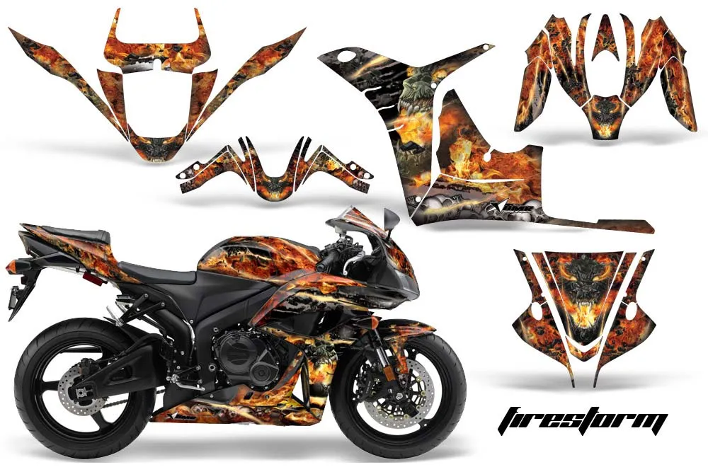 Honda CBR 600 RR Custom Graphic Kit - 2007-2008