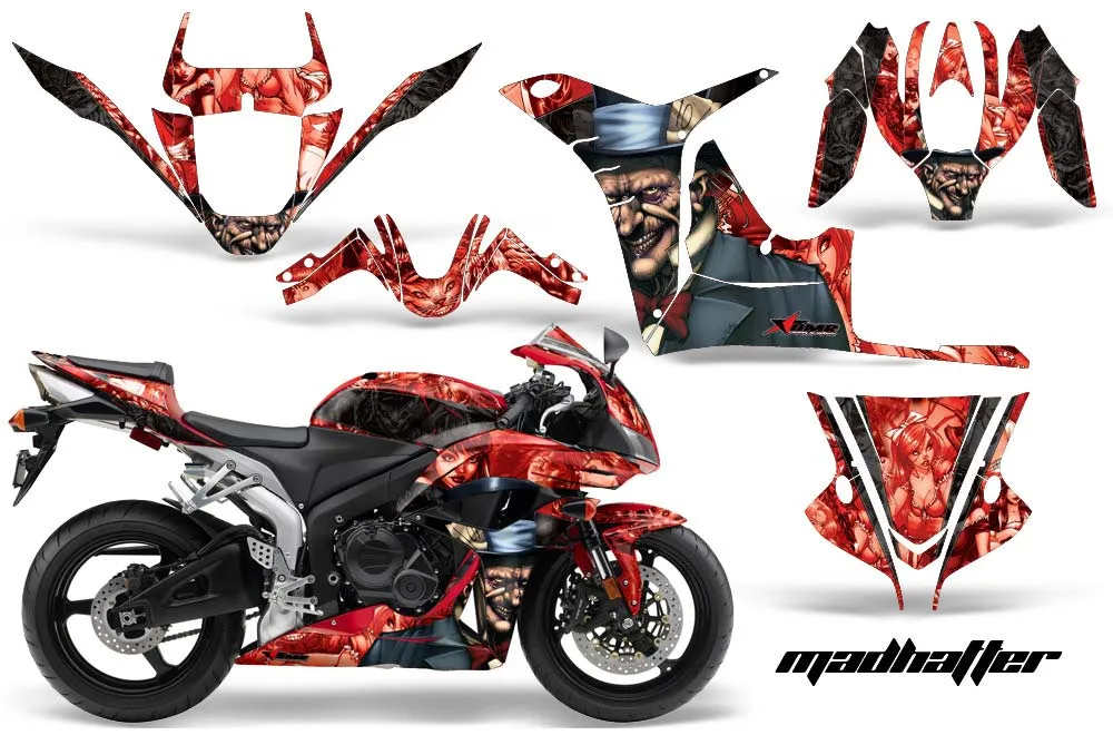 Honda CBR 600 RR Custom Graphic Kit - 2007-2008
