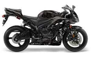 Honda CBR 1000 RR Graphic Kit - 2004-2005 Reaper Black