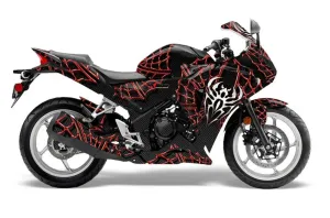 Honda CBR 250R Graphic Kit - 2010-2013 Widow Maker Red