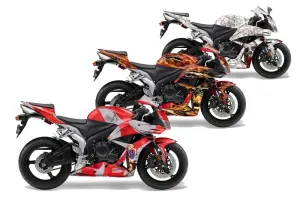 Honda CBR 600 RR Custom Graphic Kit - 2007-2008