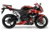 Honda CBR 1000 RR Graphic Kit - 2004-2005 Mad Hatter Red