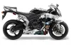 Honda CBR 1000 RR Graphic Kit - 2004-2005 Mad Hatter White