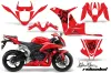 Honda CBR 1000 RR Graphic Kit - 2004-2005 Reloaded Red
