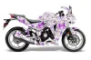 Honda CBR 250R Graphic Kit - 2010-2013 Butterfly Purple
