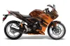 Honda CBR 250R Graphic Kit - 2010-2013 Carbon X Orange