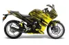 Honda CBR 250R Graphic Kit - 2010-2013 Carbon X Yellow