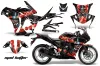 Honda CBR 250R Graphic Kit - 2010-2013 Mad Hatter Red