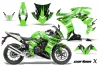 Honda CBR 500R Graphic Kit - 2013-2014 Carbon X Green