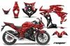 Honda CBR 500R Graphic Kit - 2013-2014 Reaper Red