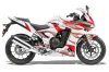 Honda CBR 500R Graphic Kit - 2013-2014 Tribal Flames Red