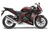 Honda CBR 500R Graphic Kit - 2013-2014 Widow Maker Red