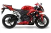Honda CBR 600 RR Graphic Kit - 2007-2008 Reaper Red