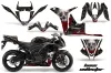 Honda CBR 600 RR Graphic Kit - 2007-2008 Bone Collector Black