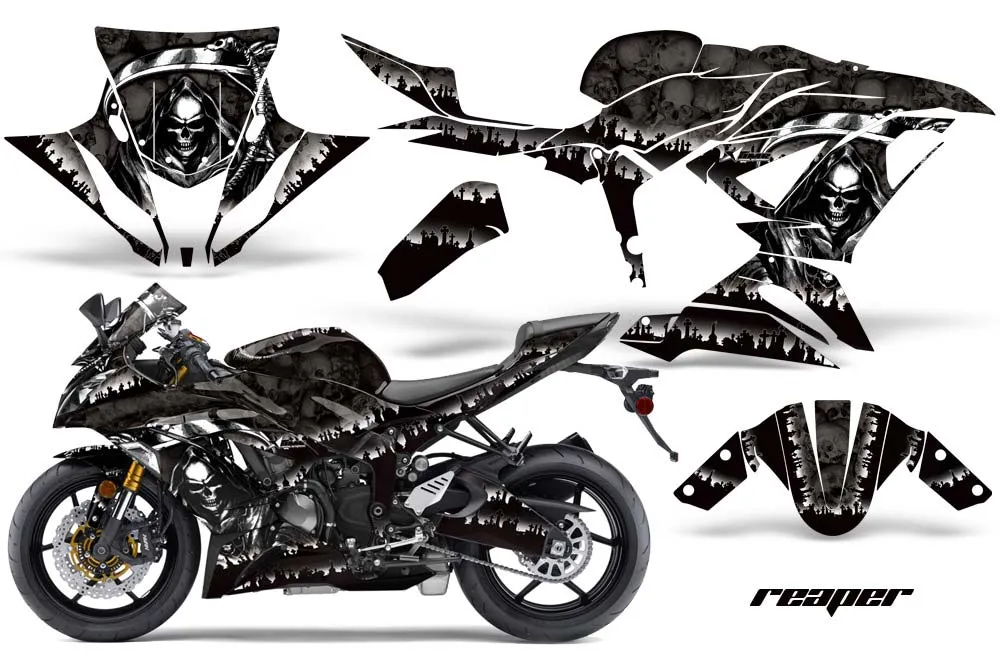 Kawasaki 636 ZX6-R Ninja Custom Graphic Kit - 2013-2016