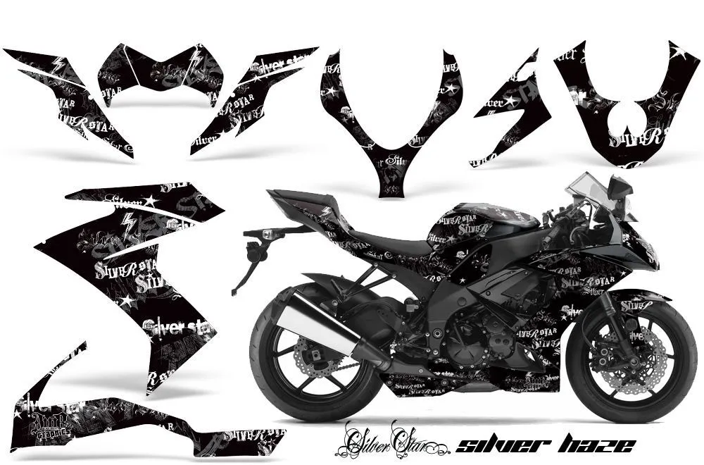 Kawasaki ZX10 Ninja Custom Graphic Kit - 2008-2009