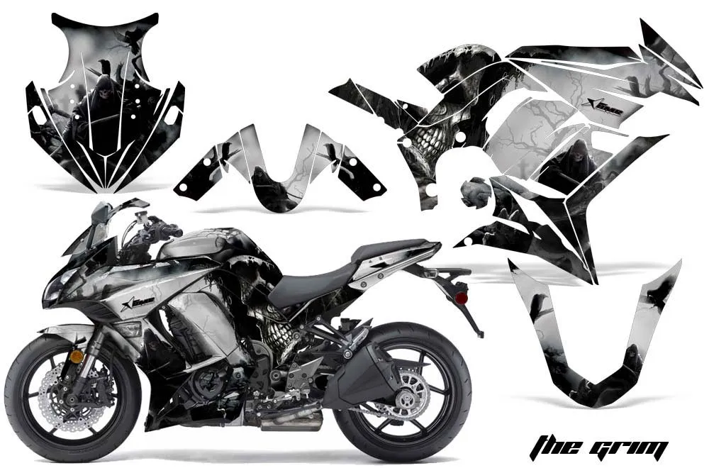 Kawasaki ZX1000 Ninja Custom Graphic Kit - 2010-2013