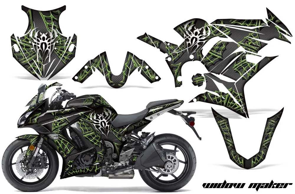 Kawasaki ZX1000 Ninja Custom Graphic Kit - 2010-2013