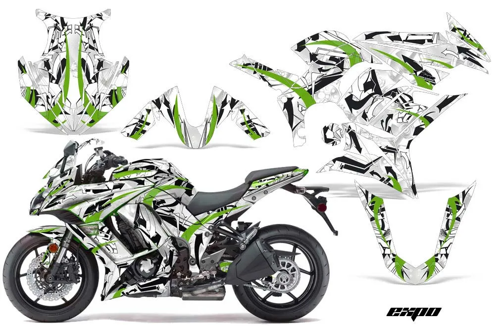 Kawasaki ZX1000 Ninja Custom Graphic Kit - 2010-2013