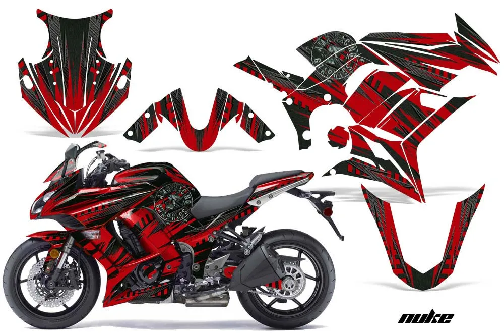 Kawasaki ZX1000 Ninja Custom Graphic Kit - 2010-2013