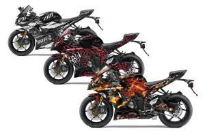 Kawasaki 636 ZX6-R Ninja Custom Graphic Kit - 2013-2016