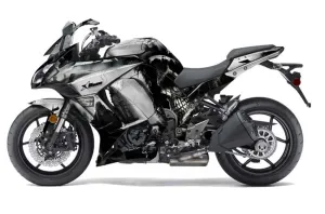Kawasaki ZX1000 Ninja Graphic Kit - 2010-2013 The Grim Black