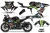 Kawasaki 636 ZX6-R Ninja Custom Graphic Kit - 2013-2016