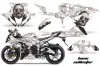 Kawasaki 636 ZX6-R Ninja Graphic Kit - 2013-2016 Bone Collector White